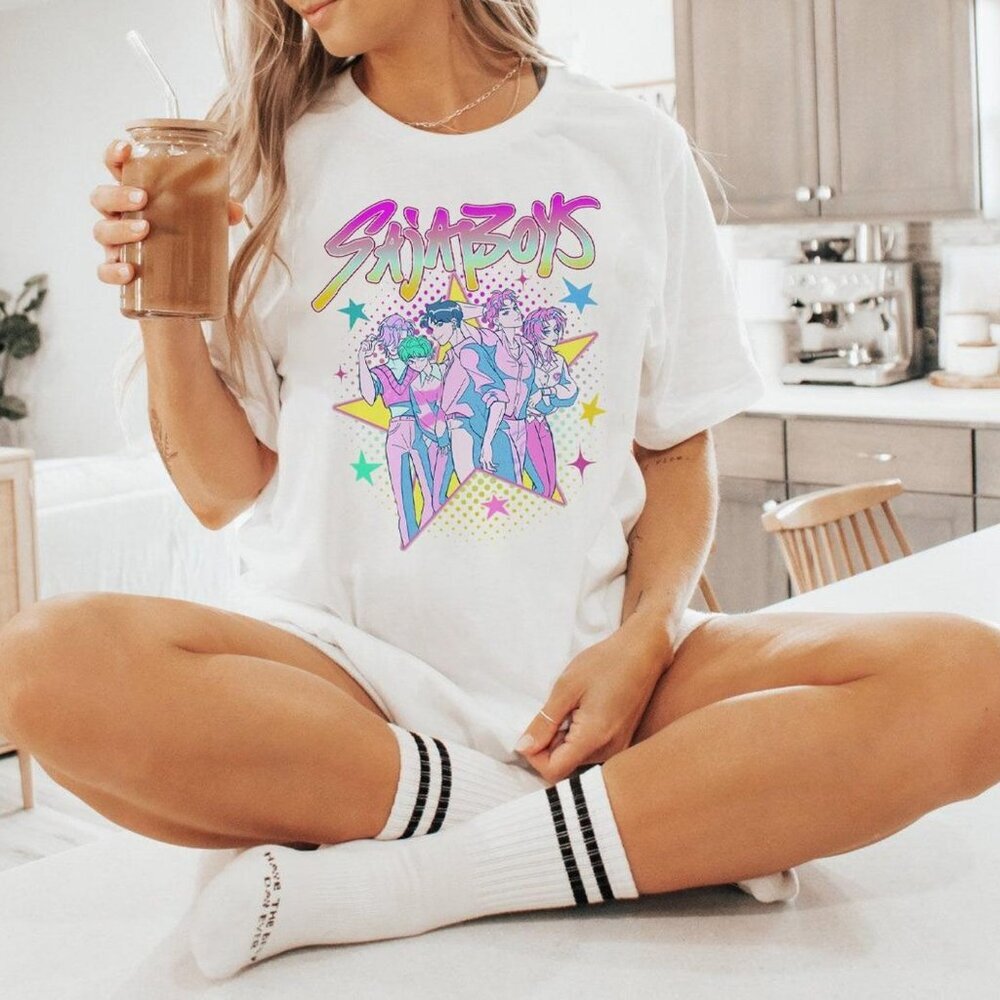 Kpop Saja Boys Shirt – Demon Hunters Huntrix Pin Unisex K-pop Fan Tee